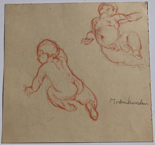 Disegno matita rosso - disegno,